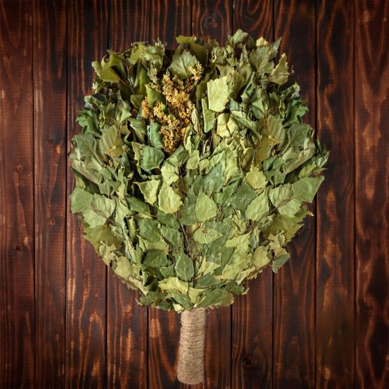 Берёзовый веник с таволгой "Премиум"