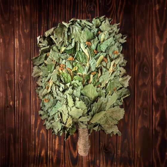 Дубовый веник с липовым цветом "Премиум"