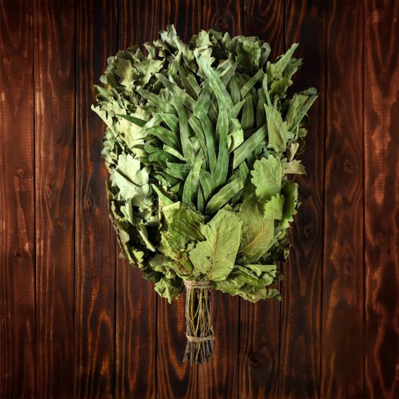 Дубовый веник с эвкалиптом