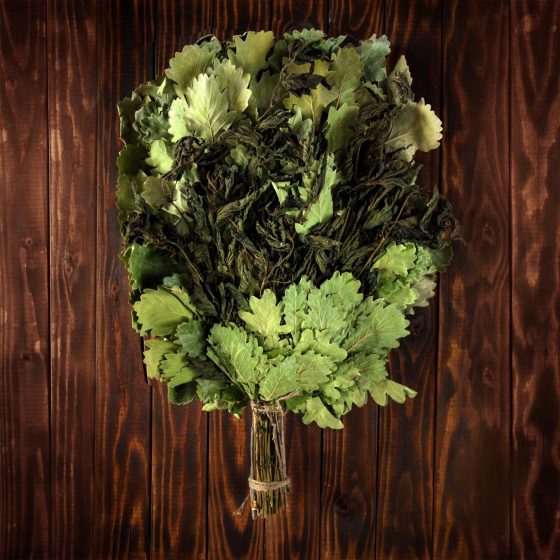 Дубовый веник с крапивой