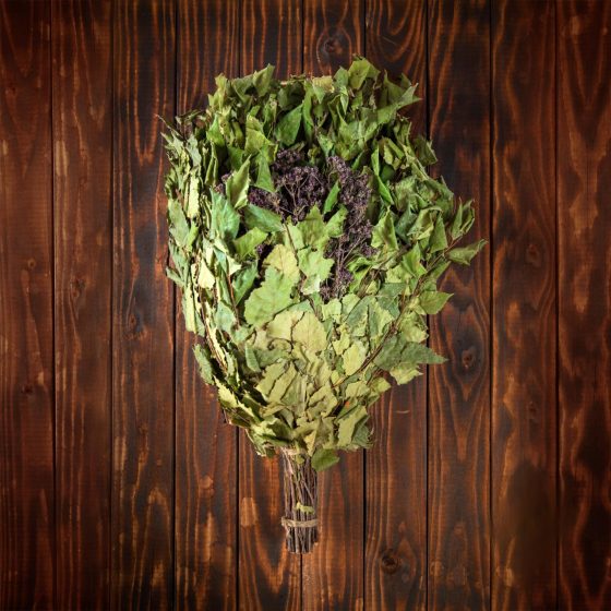 Берёзовый веник с душицей