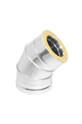 Отвод Термо 45* ОТ-Р 430-0.5/Оц. D120/200 (2S)