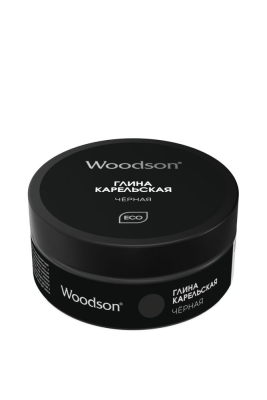 Глина черная Карельская для бани