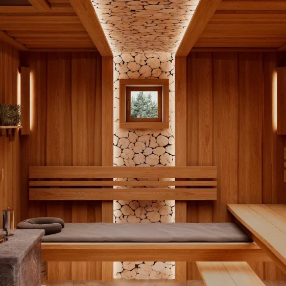 Отделка бани Родные традиции №3