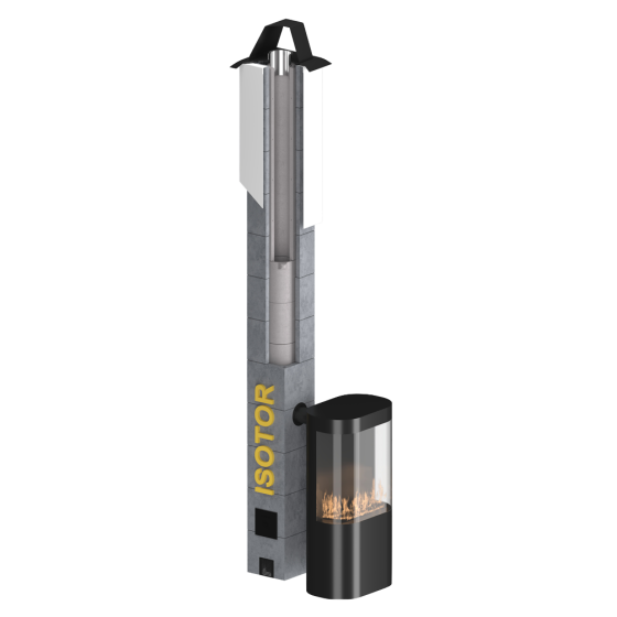 Дымоход SCHIEDEL ISOTOR Tulikivi