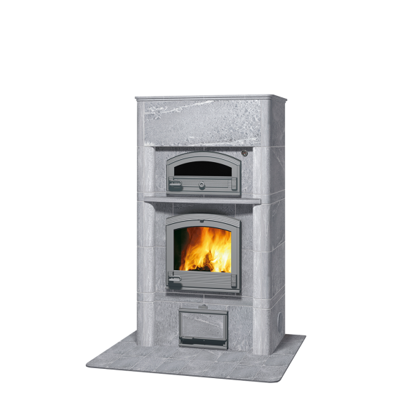 Дровяная печь с духовкой TLU 1600/91 Tulikivi
