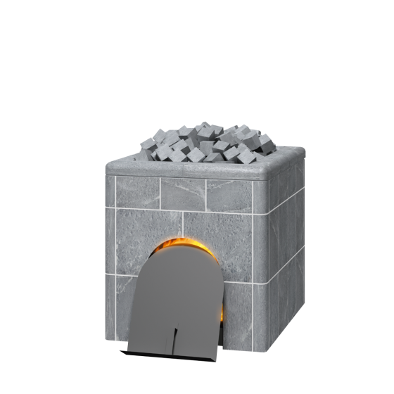 Дровяная печь Дровяная печь для бани SK950 Tulikivi для сауны и бани