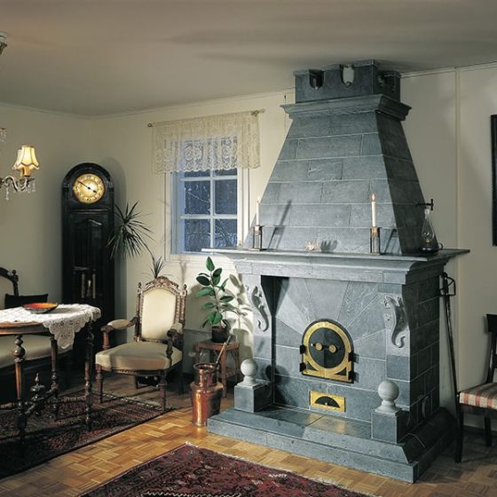 Дровяной камин SALAMANTERI Tulikivi