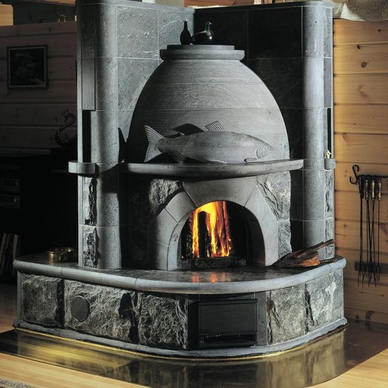 Дровяной камин LOHI-AVOTAKKA Tulikivi