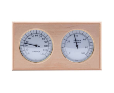 Термогигрометр ОЧКИ квадрат (ольха) TH-21А