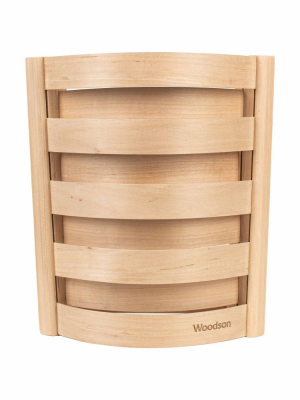 Абажур Woodson S1 угловой, ольха для бани