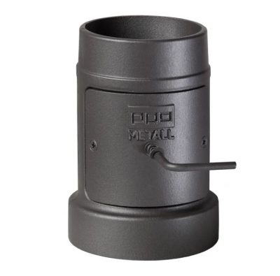 Стартовый дымоход 115-136 с ревизией и шибером