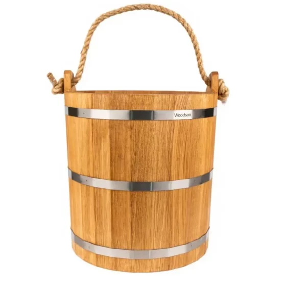 Запарник Woodson с нержавеющей вставкой, 20 л., дуб