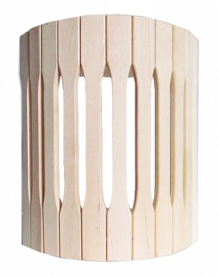 Абажур угловой липа Ф-1 (упаковка 10шт) для бани