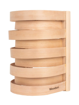 Абажур Woodson S1 прямой, ольха для бани