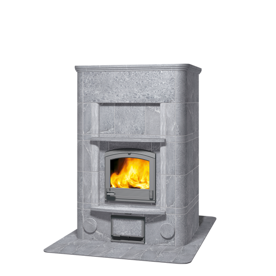 Дровяная печь с духовкой TLU 2480 Tulikivi