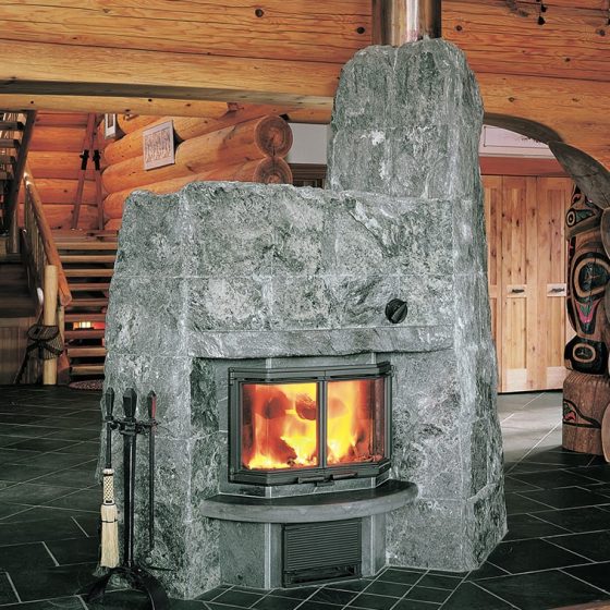 Дровяной камин BIG SKY BOULDER Tulikivi