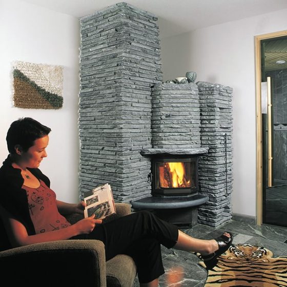 Дровяной камин ERÄMAATAKKA Tulikivi