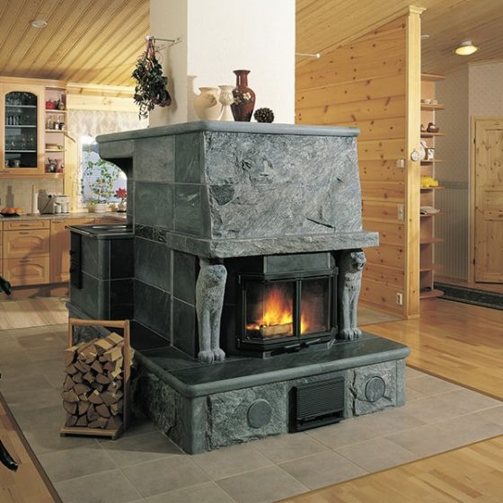Дровяной камин ILVES Tulikivi