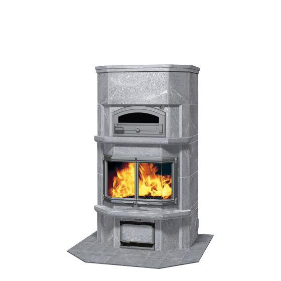 Дровяная печь с духовкой TLU 2137/13 Tulikivi