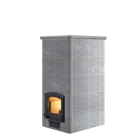 Дровяная печь Grinion без выносной топки Tulikivi для бани по-серому