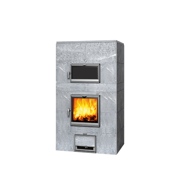 Дровяная печь с духовкой TLU 2000 Tulikivi
