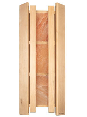 Абажур Woodson с гималайской солью 3 плитки, ольха 770*310 для бани