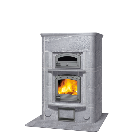 Дровяная печь с духовкой TLU 2450 Tulikivi