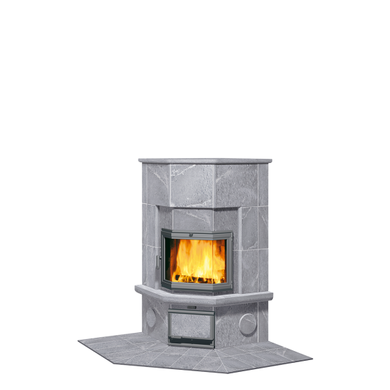 Дровяная печь-камин KTU 1130/3D Tulikivi