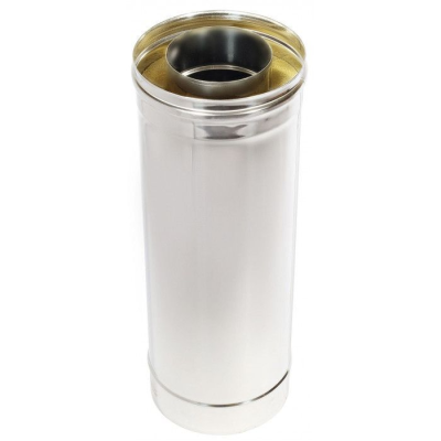 Труба Термо L 500 ТТ-Р 304-0.8/304 D115/210* с хомутом