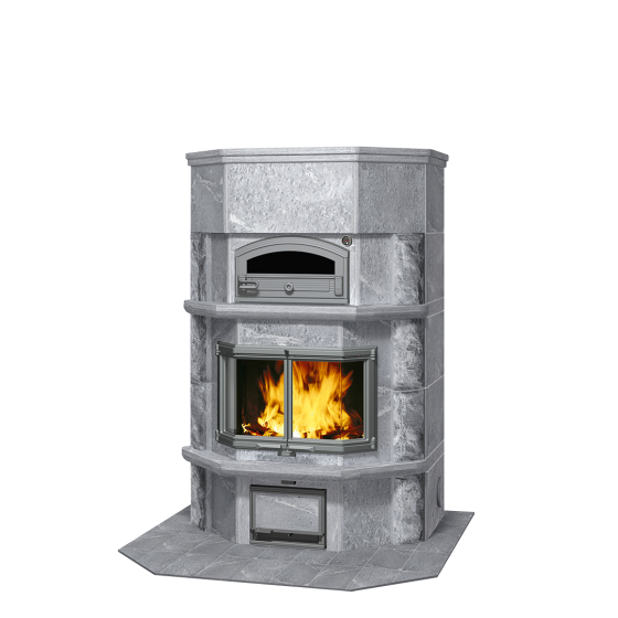 Дровяная печь с духовкой TLU 2637/11 Tulikivi